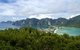Thailand: The tombolo (twin bays) from the Viewpoint on Ko Phi Phi Don, Ko Phi Phi